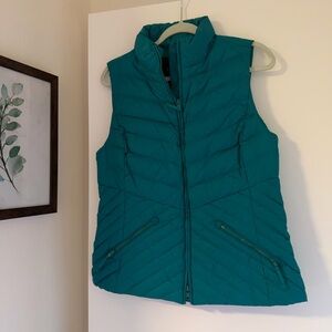 TalbotsTeal Women's Puffer Vest